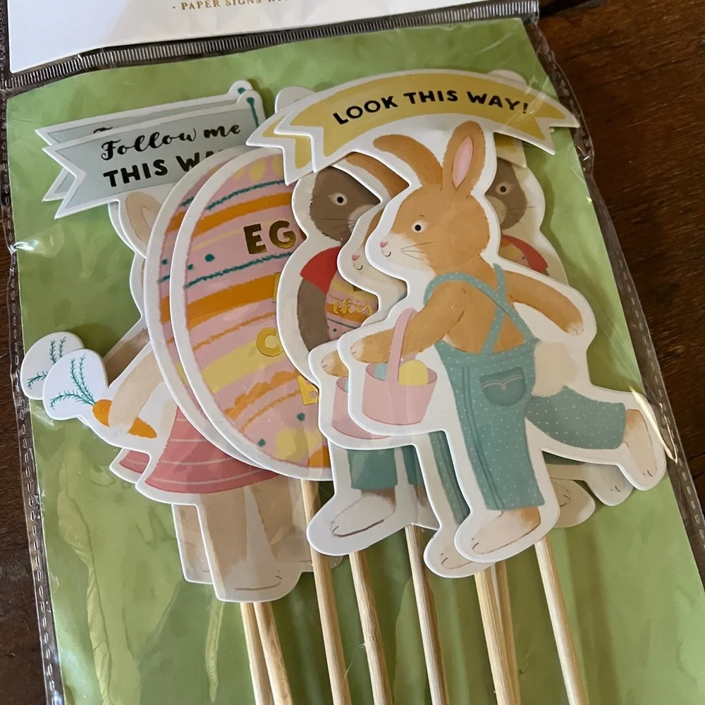 Easter Egg Hunt Party Supplies Set